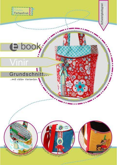 ebook Vinir ♥ ♥ ♥ Tasche mit vielen Varianten
