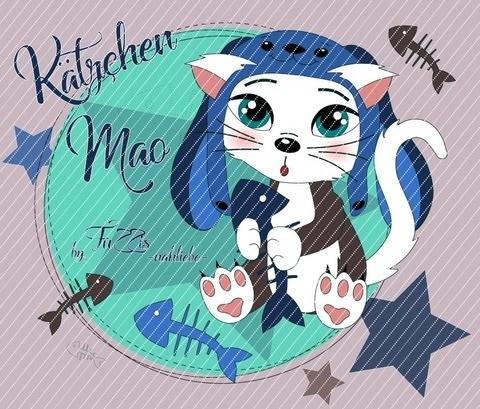 Plotterdatei / DigiStamps Kätzchen "Mao"