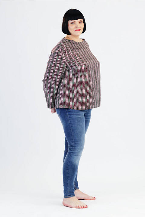 Schnittmuster und Nähanleitung Tunika Claire Plus Size