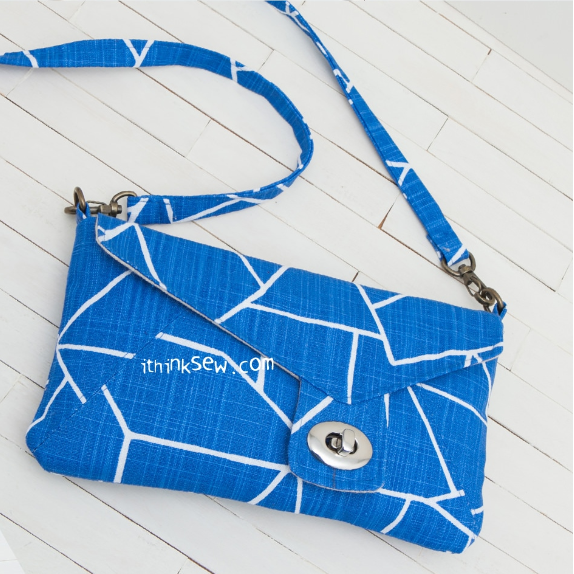 1353 Polly Clutch Bag PDF Pattern (2 Sizes)