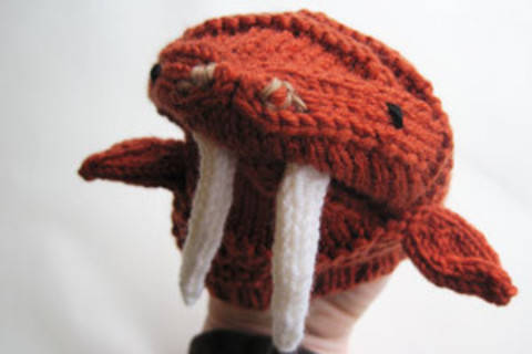 WALROSS Handpuppe