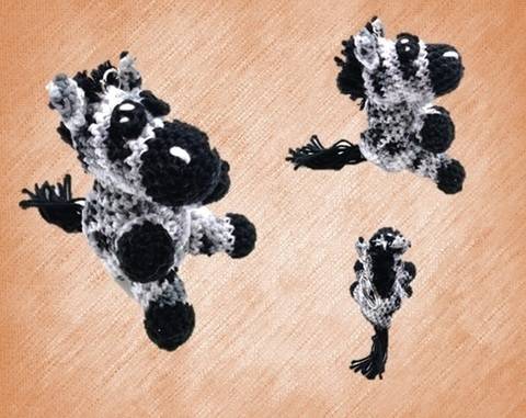 Cloe das Zebra (Schlüsselanhänger)