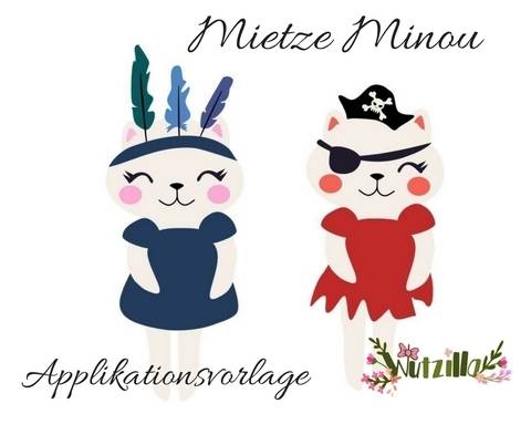 Applikationsvorlage Mietze Minou