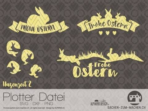 Plotter-Datei "Hasenzeit" #2