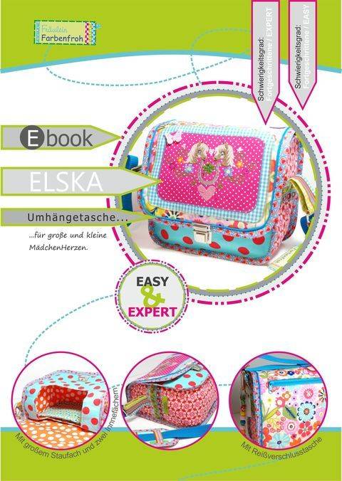 ebook ELSKA ♥ ♥ ♥ Umhängetasche für Klein und Groß
