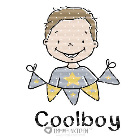 emmapünktchen ® - cool boy plottdesign