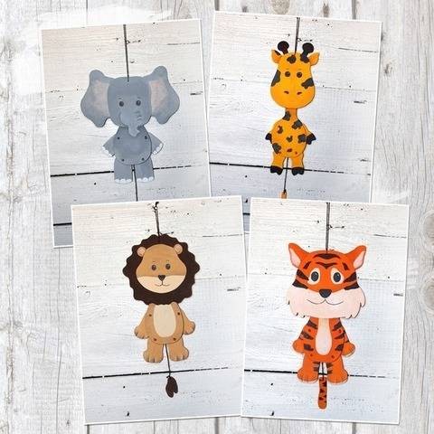 Hampelzoo "Set 1" - Bastelanleitung