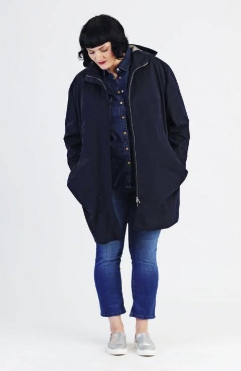 Parka Amy Plussize - Patron de couture et instruction avec des images