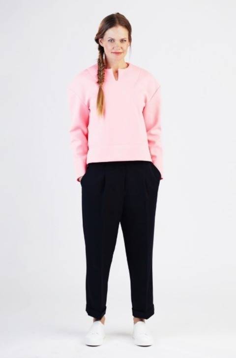 Betty oversized shirt - Patron de couture et instruction en Allemand et en Anglais