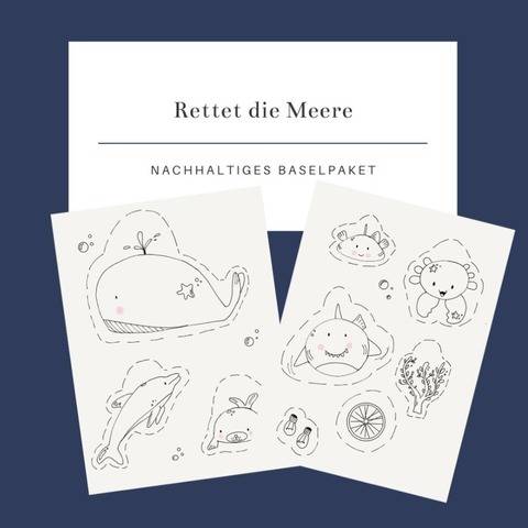 Rettet die Meere - Bastelset