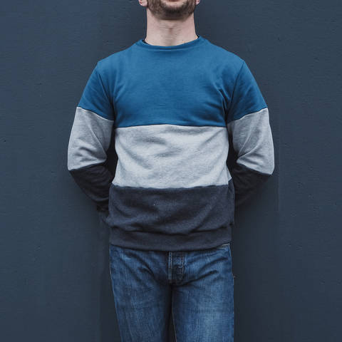 HOMME - patron sweat Andrea