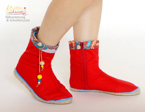 Espadrilles Stiefel