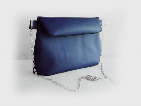 Nähanleitung und Schnittmuster Schultertasche Marie