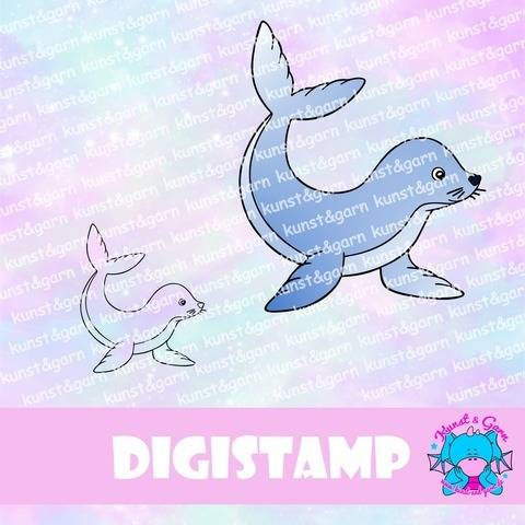 DigiStamp Seehund