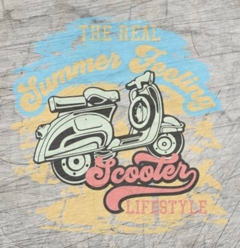 "Scooter Lifestyle" Plotterdatei