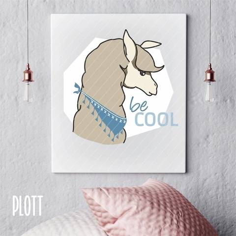 Plotterdatei LAMA be cool