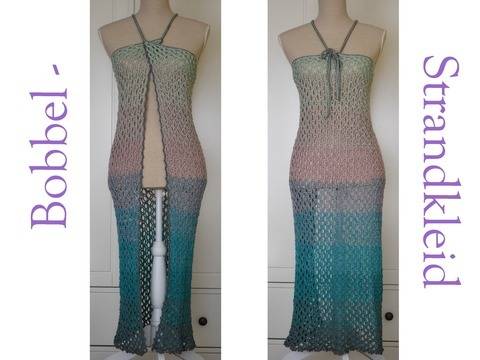 Bobbel - Strandkleid Pareo Gr. S-L Häkelanleitung