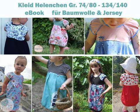 eBook Kleid "Helenchen" Gr. 74/80 - 134/140
