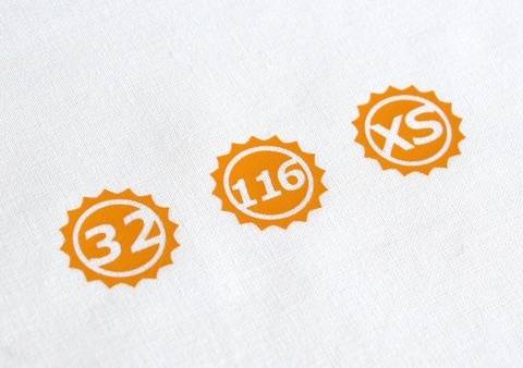 Plotterdatei Größenlabel Sonne