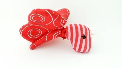Schnittmuster + Nähanleitung Schmetterling (Babyrassel)