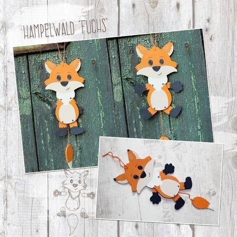 Hampelwald "Fuchs" - Bastelanleitung