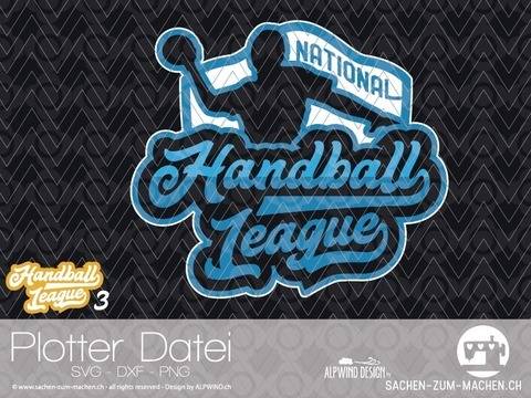 Plotter-Datei "Handball League" #3