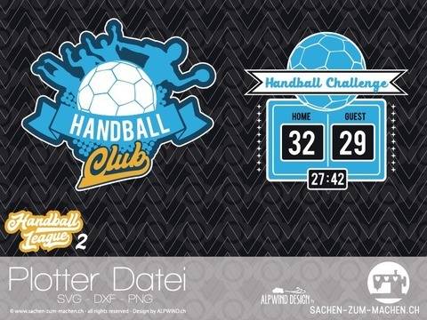 Plotter-Datei "Handball League" #2
