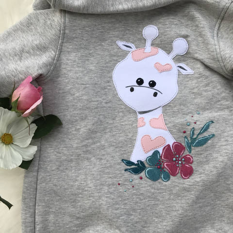Applikationsvorlage GIRAFFE cute