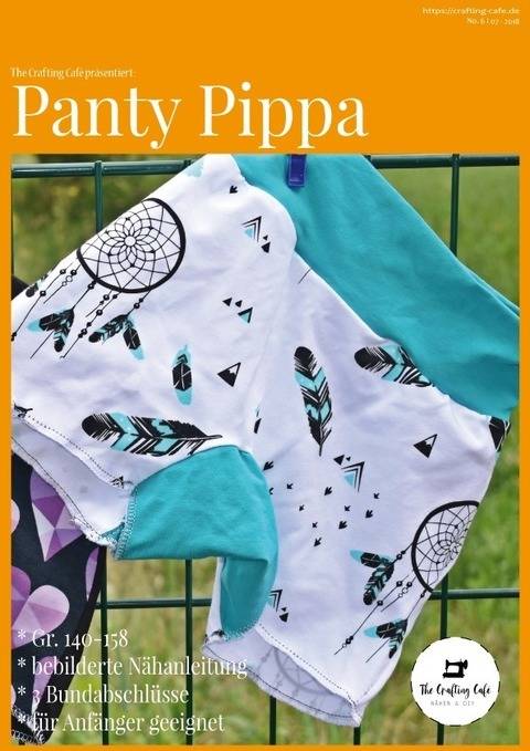 Panty Pippa Gr. 140 -158 * Nähanleitung + Schnittmuster