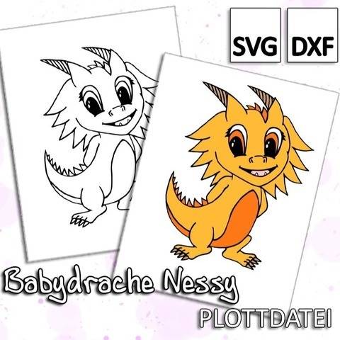 Babydrache Nessy - Plottdatei