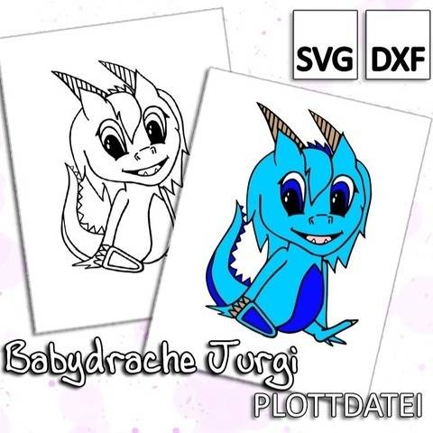 Babydrache Jurgi - Plottdatei