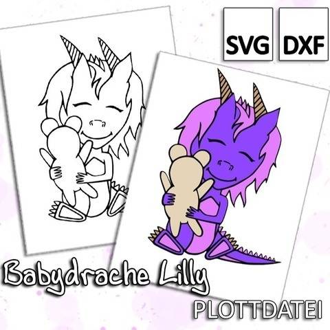 Babydrache Lilly - Plottdatei