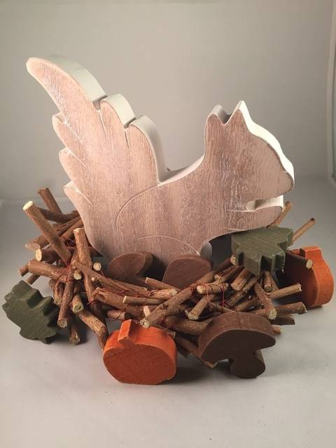 Holzkranz im shabby look - der ultimative Basic Deko-Allrounder für jede Jahreszeit