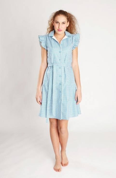 Nähanleitung und Schnittmuster Kleid Franzi