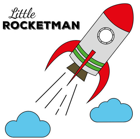 Plottdatei Kleine Rakete aka Little Rocketman