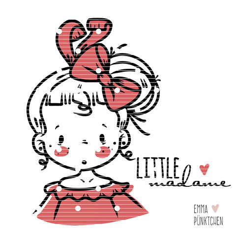 emmapünktchen ® – little madame plotterdatei
