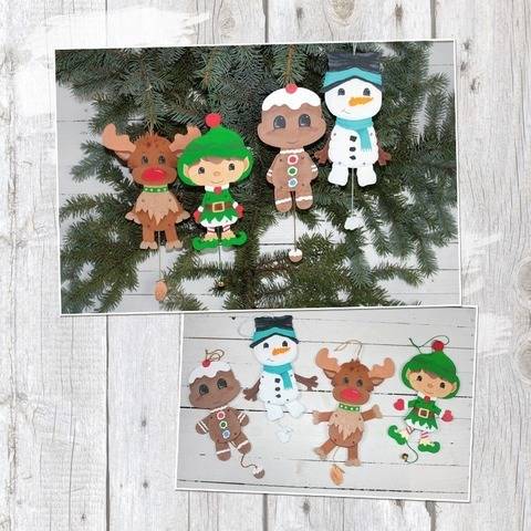Hampelwinter Set - Bastelanleitung