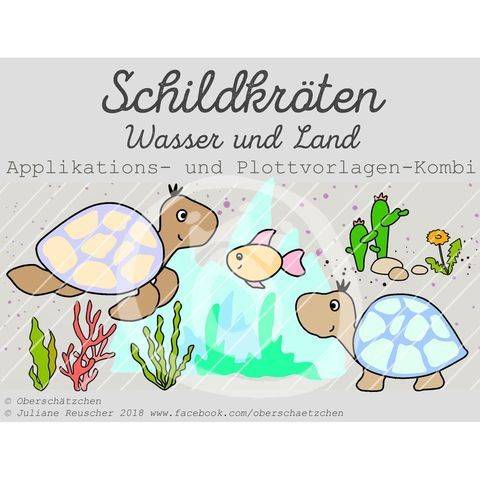 Appli-Plott-Kombi Schildkröten