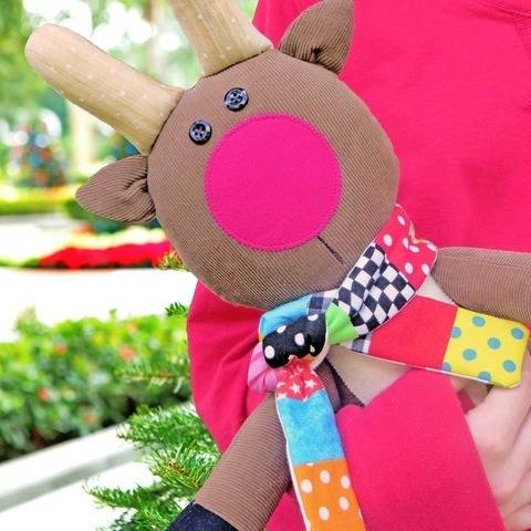 Merry Little Reindeer - Soft Toy Pattern