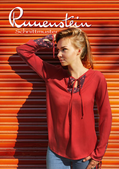 Pjatla Bluse 32-46 Schnittmuster & Anleitung