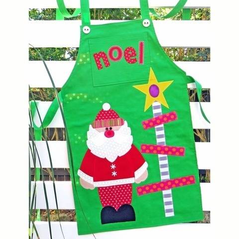 Mr & Mrs Claus - Christmas Apron Pattern