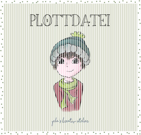 Plotterdatei Yela`s Kreativ Atelier " Herbstkind " Junge