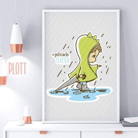 Plottdatei ♥ PAUL 2 "Plitsch Platsch"