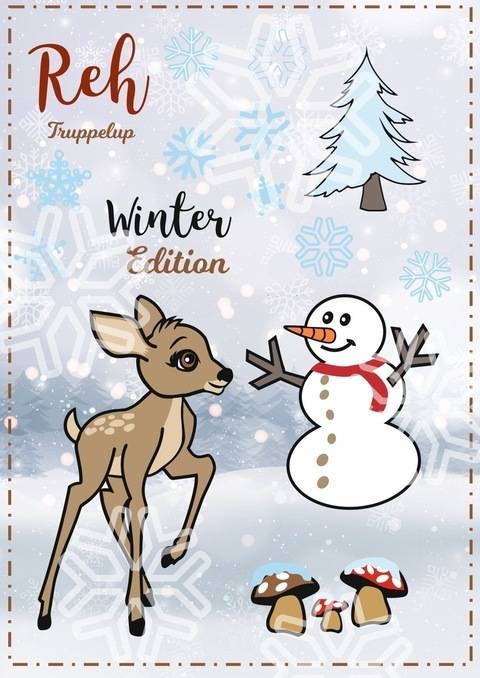 TRUPPELUP das Rehkitz WINTER EDITION