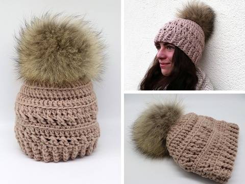 Mütze "Wintertraum" Häkelanleitung
