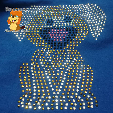 Strass Hund