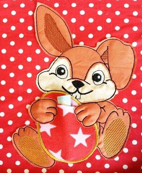 Oster Hase mit Ei 2 Größen