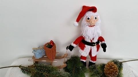 Häkelanleitung Santa Claus