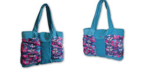 Nähanleitung Raffinierte Shoppingtasche Aura