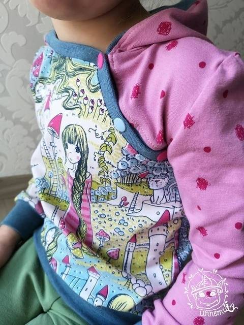 KAPUZENSHIRT: Erweiterung zum Basicshirt